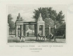 Das Durlacher Thor in Carlsruhe - La Porte de Durlach à Carlsruhe