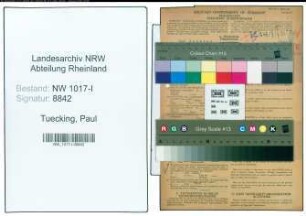 Entnazifizierung Paul Tuecking , geb. 17.06.1906 (Tankstellenbeisitzer)
