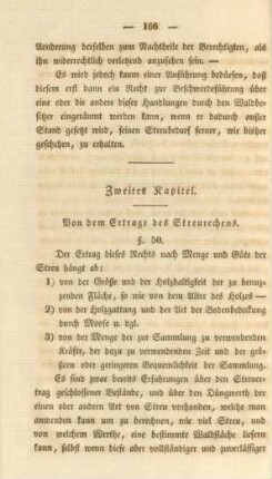 Zweites Kapitel. Von dem Ertrage des Streurechens