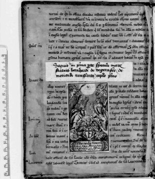 Bernhardi (de Waging) Tegernseensis speculum mortis. Prioris in Tegernsee (Bernhardi) epistola ad monachos S. Udalrici Auguste de materia eukaristiae [u.a.] - BSB Clm 4404