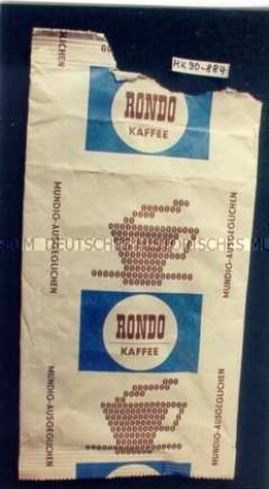 Kaffetüte "RONDO KAFFEE"