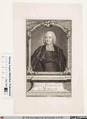 Bildnis Charles-Alexandre de Montgon