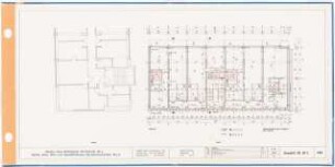 Engelhardt Hof, Berlin: Neubau Bauteil C (Wohnbau): Grundriss Obergeschoss 1:50