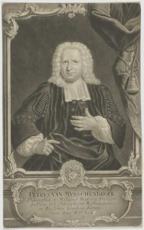Bildnis des Petrvs van Mvsschenbroek