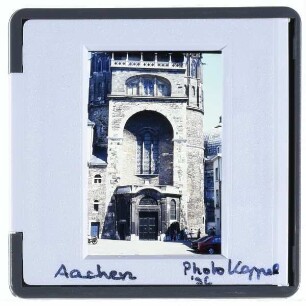 Aachen, Aachener Dom,Aachen, Pfalz,Aachen, Pfalzkapelle : Westwerk