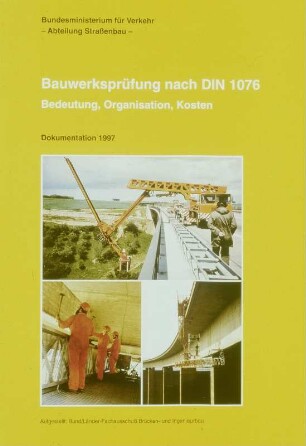 Doku. Bauwerks-Prüfung Titelblatt