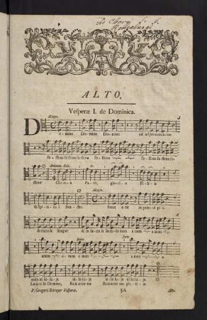 1-13, Vesperae I. de Dominica.