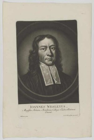 Bildnis des Ioannes Wesleyus