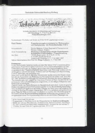 Technische Universität Hamburg-Harburg