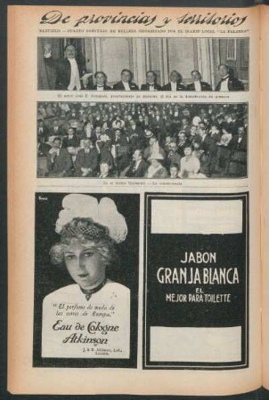 De provincias y territorios