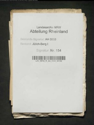 Akten des Erbmarschalls Bertram von NESSELRODE