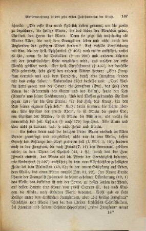 Die Marienverehrung in den zehn ersten Jahrhunderten der Kirche