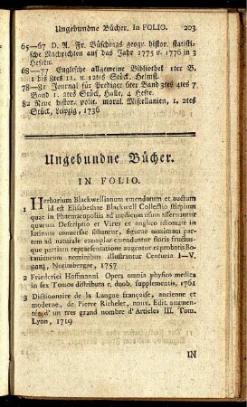 Ungebundene Bücher.
