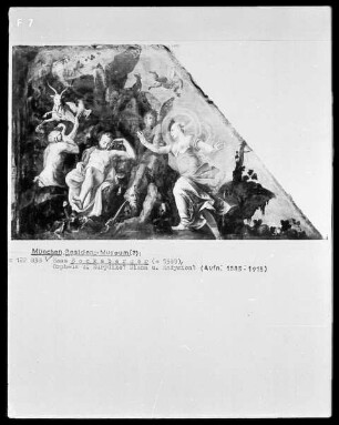 Orpheus und Eurydike? Diana und Endymion?