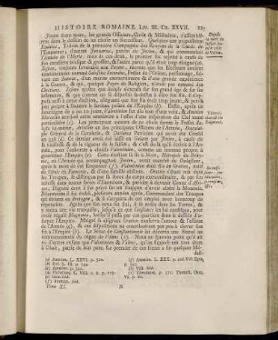 [Histoire du Régne de Valentinien.]