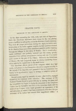 Chapter XXVII. Residence Of The Americans In Mexico