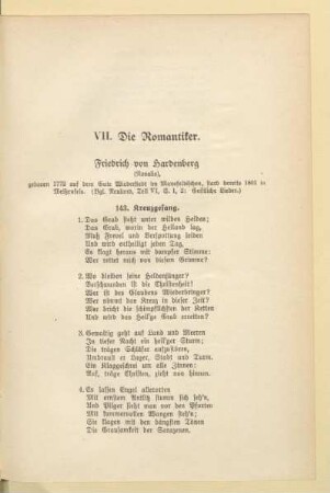 VII. Die Romantiker