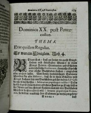 Dominica XX. post Pentecosten. - In Festo S. S. Apostolorum Simonis & Judæ.
