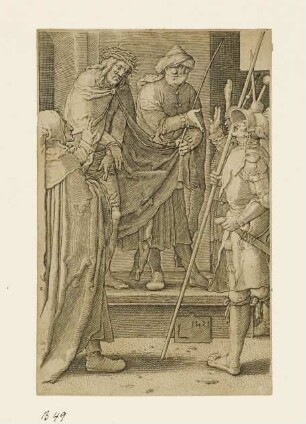 Ecce Homo, Blatt 8 der Folge "Passion"