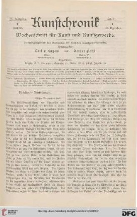Heft 11 (22. Dezember (1887)