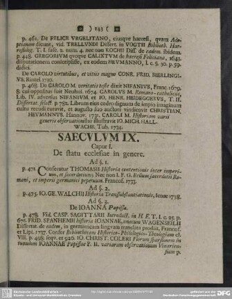 Saeculum IX.