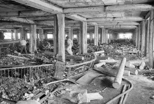 Großbrand beim Geschenke-Versandhaus Heinrich Heine