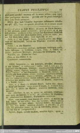 XXIX. Quo ludo Claudius imperator vehementer delectatus est?