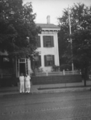 Lincoln Wohnhaus (USA-Reise 1933)