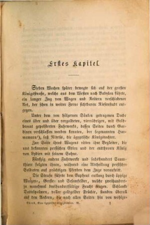 Eine ägyptische Königstochter : historischer Roman, 2