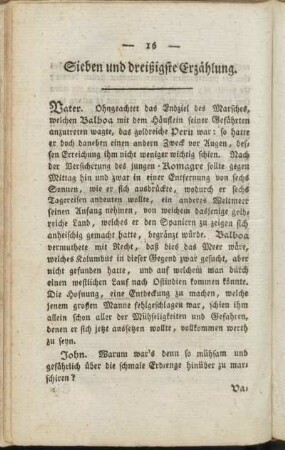 Sieben und dreißigste Erzählung