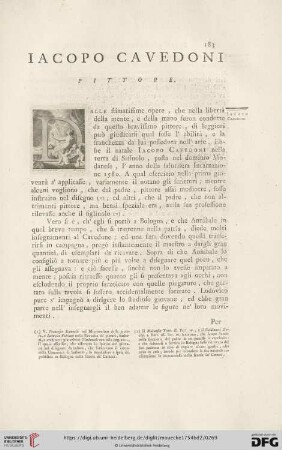 Iacopo Cavedoni, detto il Cavedone