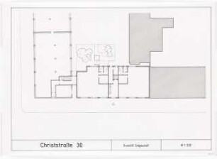 Engelhardt Hof, Berlin: Neubau Bauteil C (Wohnbau): Grundriss Erdgeschoss 1:200