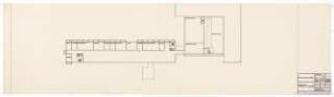 Hochschulbibliothek, Karlsruhe Neubau: Vorentwurf 4. Grundriss KG, 1:200