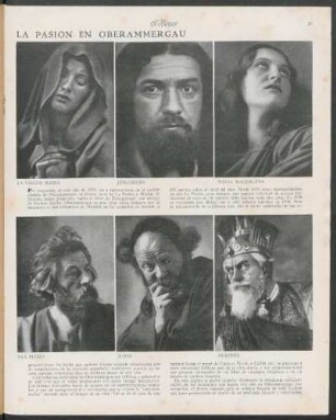 La pasión en Oberammergau