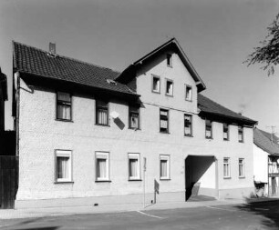 Fachwerkgebäude (Fachwerkwohnhaus); Alsfeld, Grünberger Straße 13