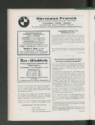 Langenhorner Bürger- und Heimatverein e.V.