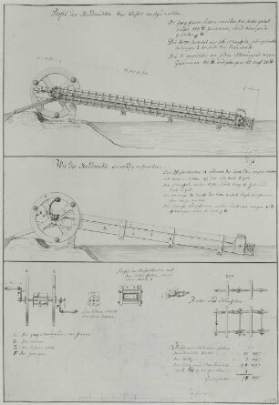 Desseins des differentes Machines : Bodt, J. de. 1736