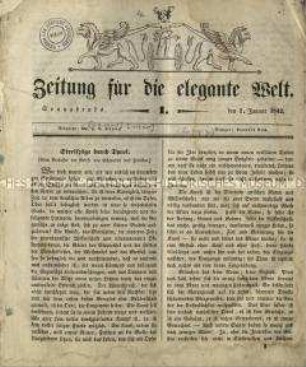 Unterhaltungsblatt. 42. Jahrgang 1842