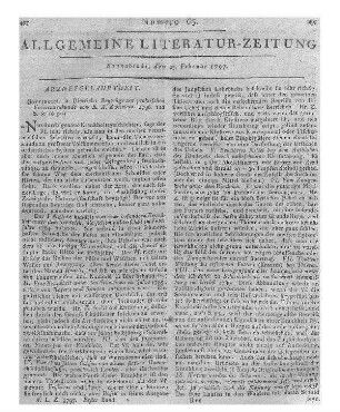 Zwierlein, K. A.: Beyträge zur praktischen Vieharzneykunde. Göttingen: Dieterich 1796