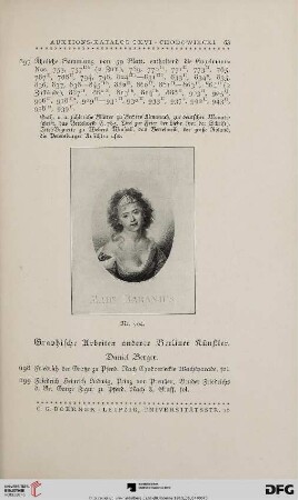 Graphische Arbeiten anderer Berliner Künstler (Nr. 698-720)