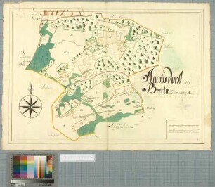 [Berthke, Jakobsdorf Amt/Distrikt Franzburg] Jacobsdorff Och Beertie in Frantzborg Ampt