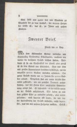 Zweyter Brief