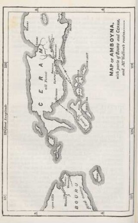 Map of Amboyna, with parts of Bouru and Ceram, ...