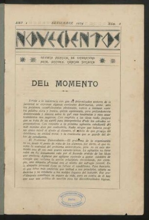 Del momento