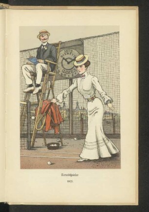 Tennisspieler, 1905