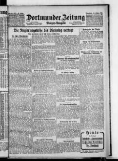 Dortmunder Zeitung. 1874-1939