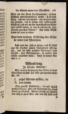 585-594, In Christo Geliebte! Der wahre Ursprung des ...