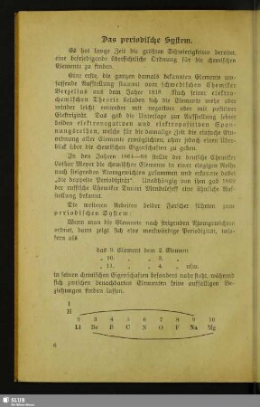 Das periodische System