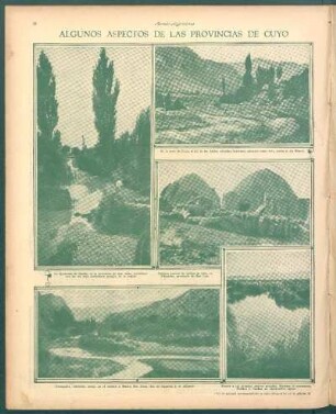 Algunos aspectos de las provincias de Cuyo [Fotografías]