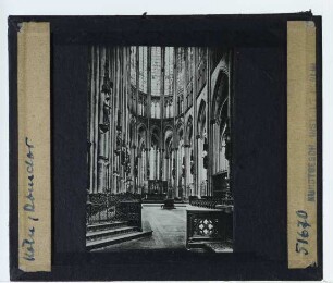 Köln, Dom : Innenansicht des Chores nach O